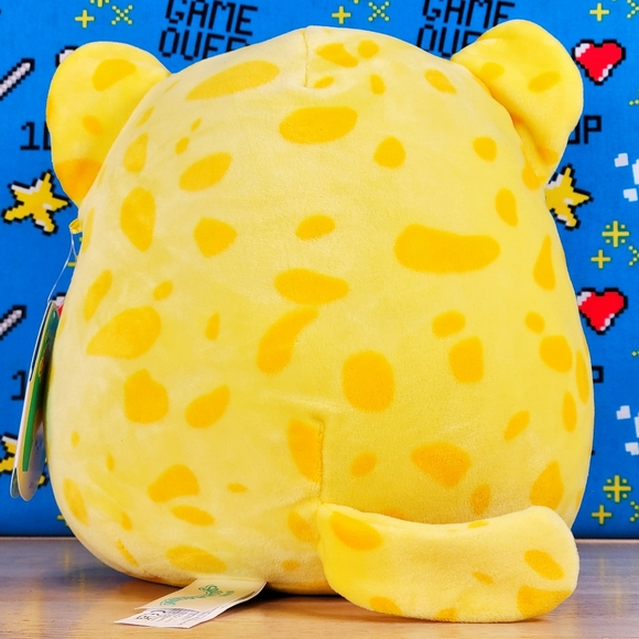 Squishmallow Lexie the Cheetah 8" UltraSoft Bright Squad Stuffed Plush NWT - Picture 2 of 6